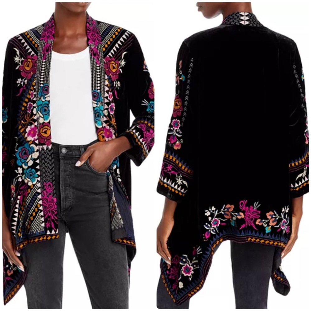 💥PRICE DROP💥 Tinasha Velvet Embroidered Jacket (2)